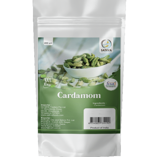 Cardamom / ஏலக்காய் - 50g (Aromatic, Large 8mm pods)